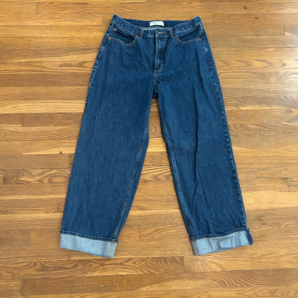 Abercrombie & Fitch High Rise Blue Jeans